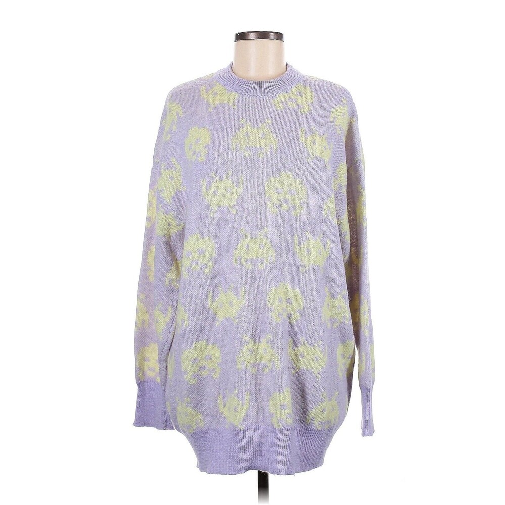 ZARA Jacquard Space Invaders ©Taito Sweater - S
